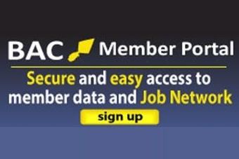 BAC Member Portal logo with 