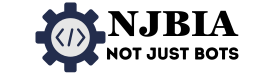A logo that says njbia not just bots