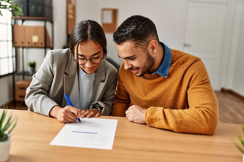 property manager providing services