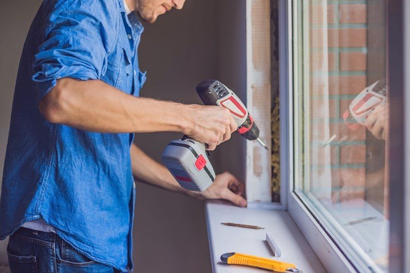 making repairs on a rental home