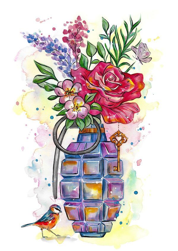 grenade flower