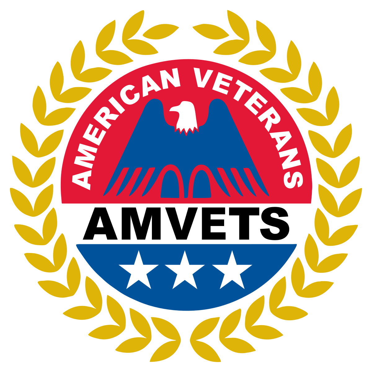 A logo for the american veterans amvets