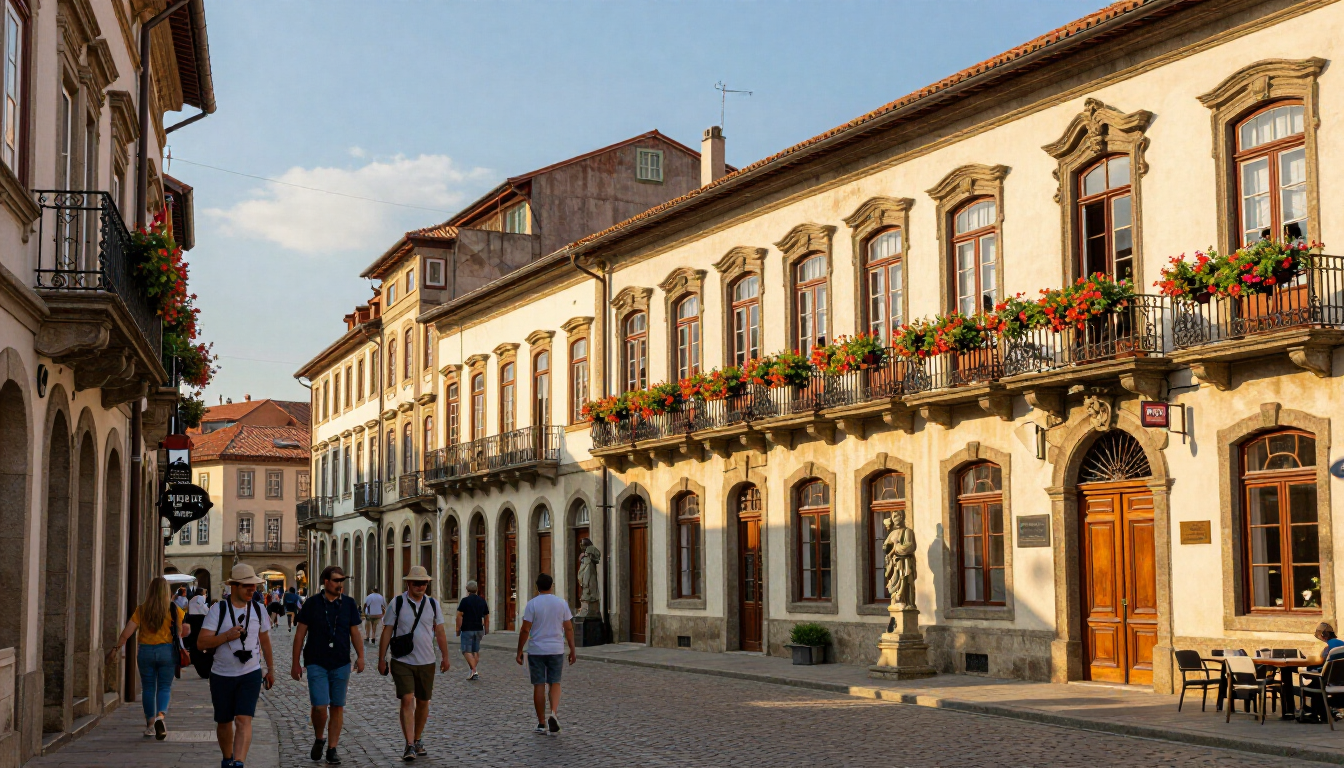 Destinazione europea affascinante con architettura storica