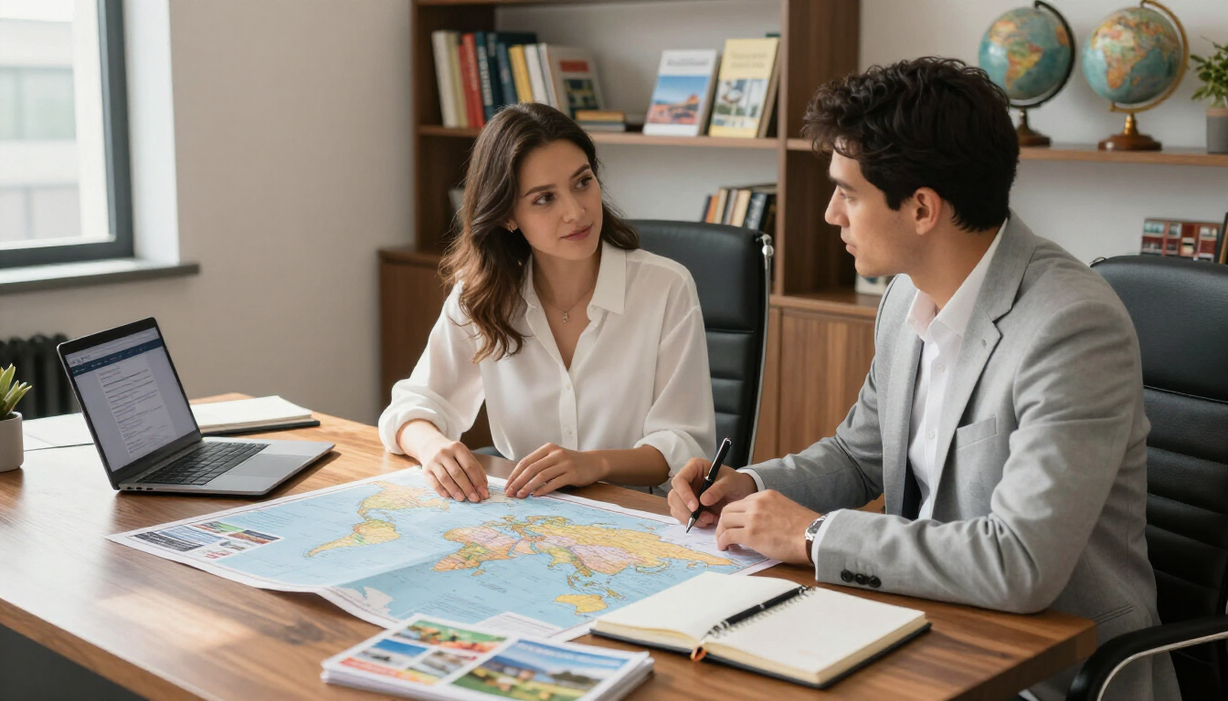 Consulenza di viaggio personalizzata con tour operator esperto.
