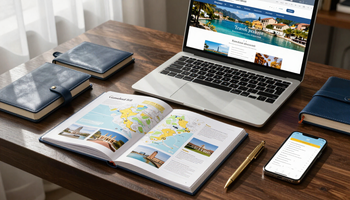 Pacchetto viaggio personalizzato con destinazione di lusso.