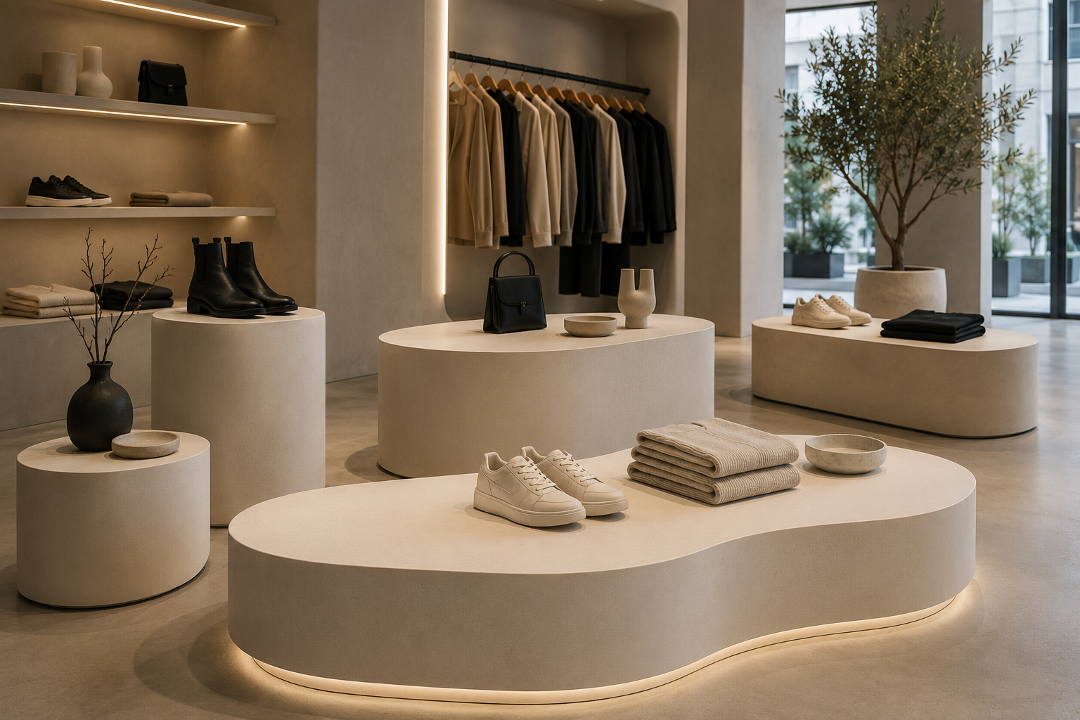 Isomo display meubels op maat voor retail