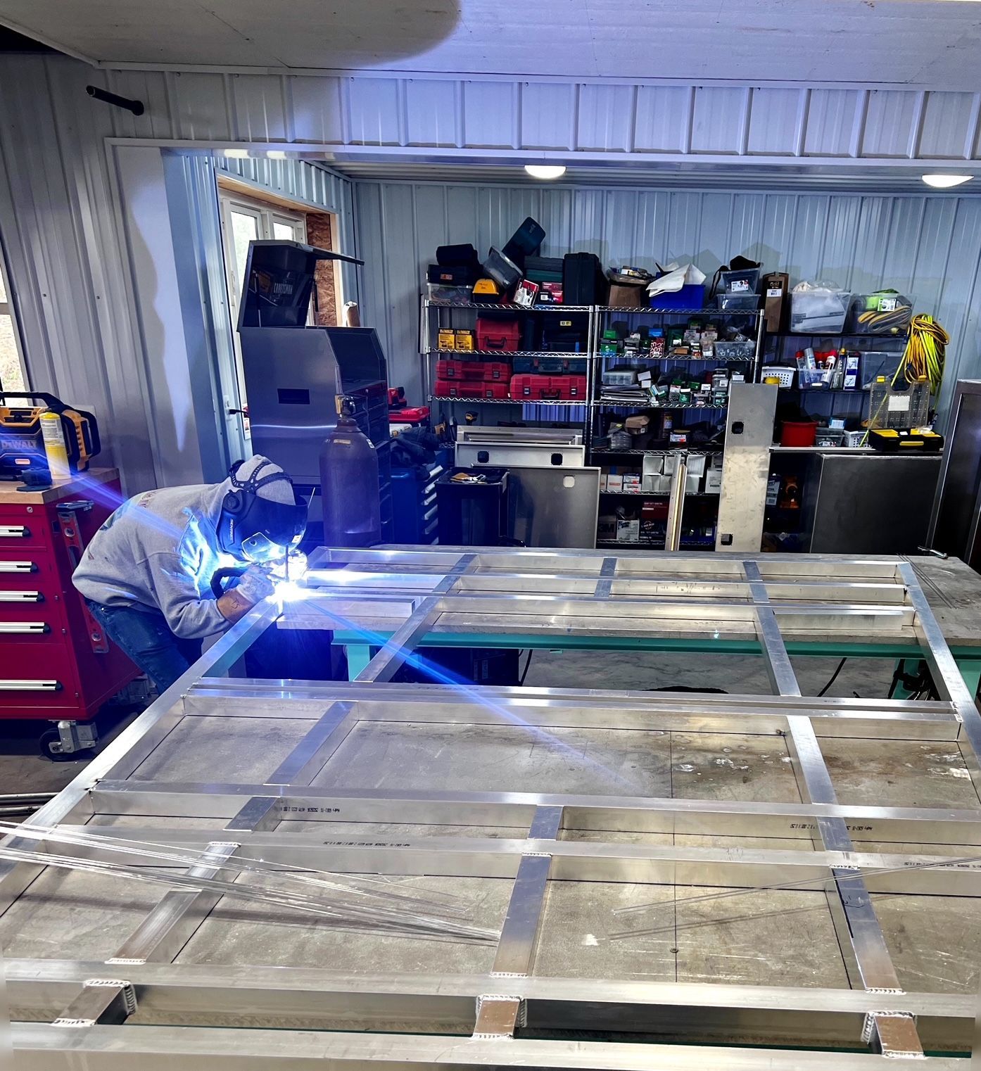 Welding MIG and TIG aluminum and stainless steel