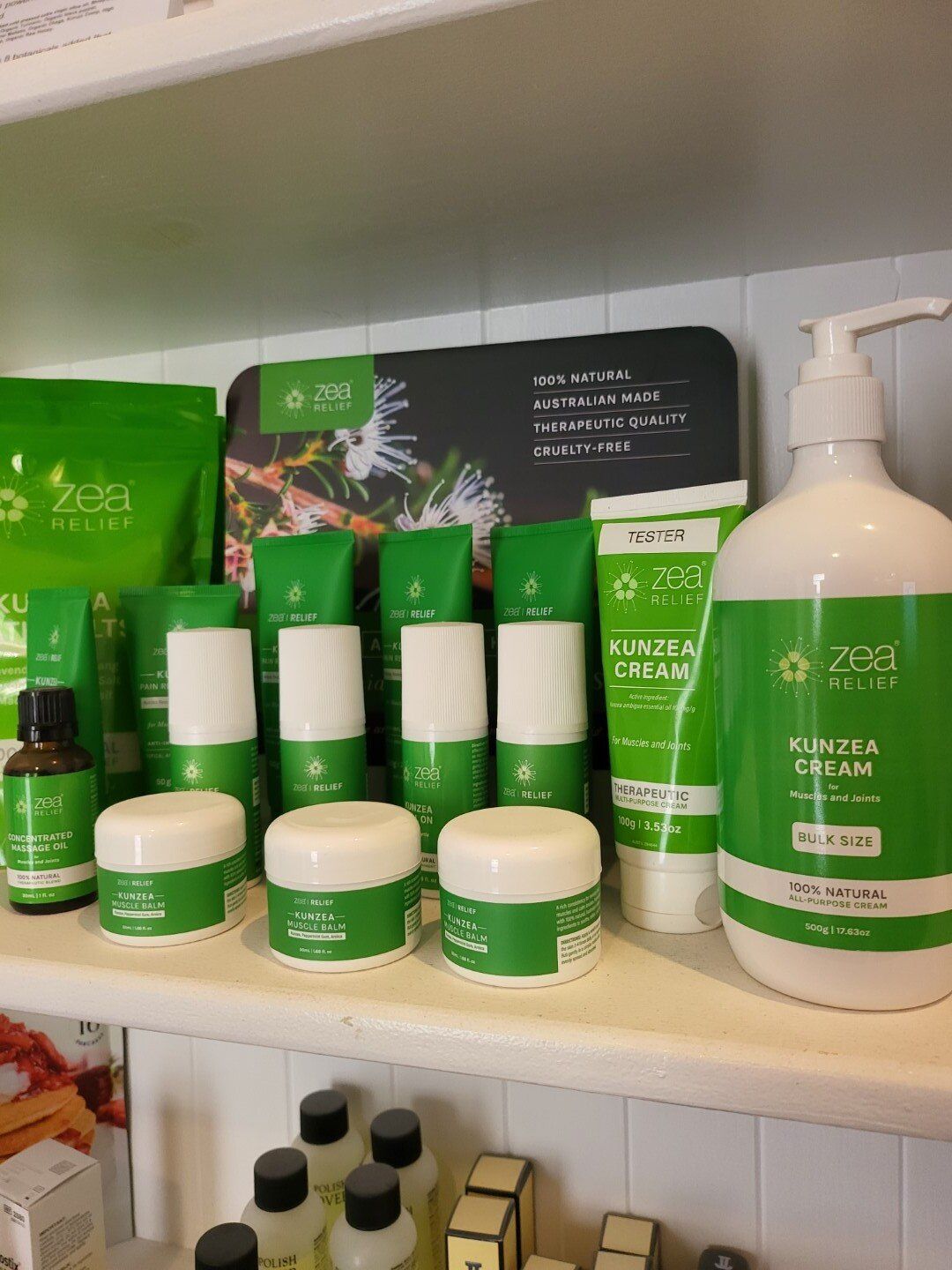 Zea Relief Products