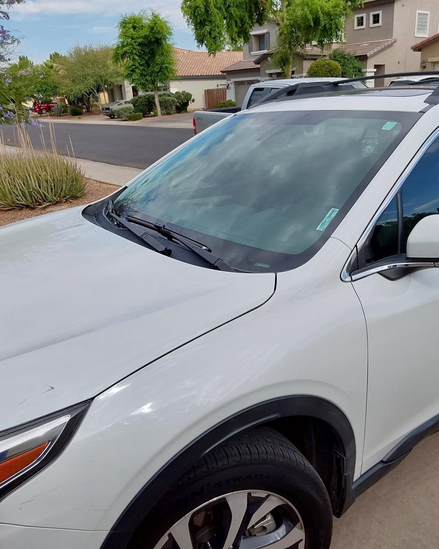 Car With New Glass Repair