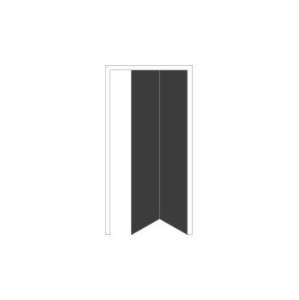 porta pieghevole a libro