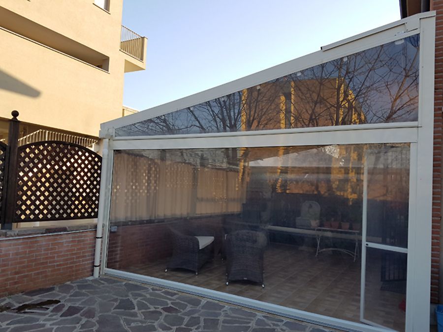 vetrate e tettoie Vinser a Milano