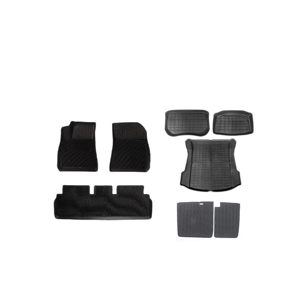 Model 3 Full All-weather Floor/Frunk/Trunk Mats Bundle Set (6PCs)