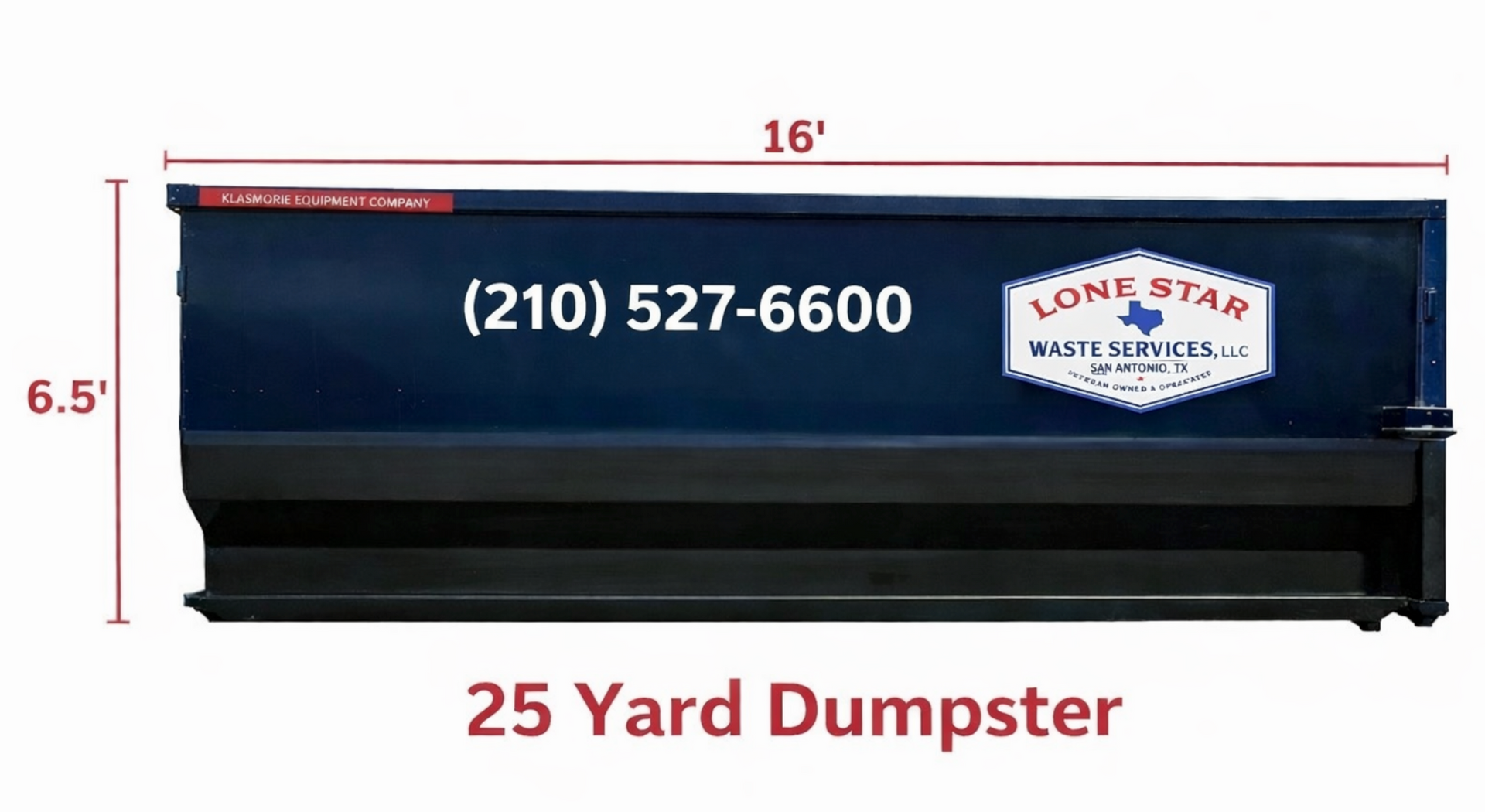 20 yard dumpster