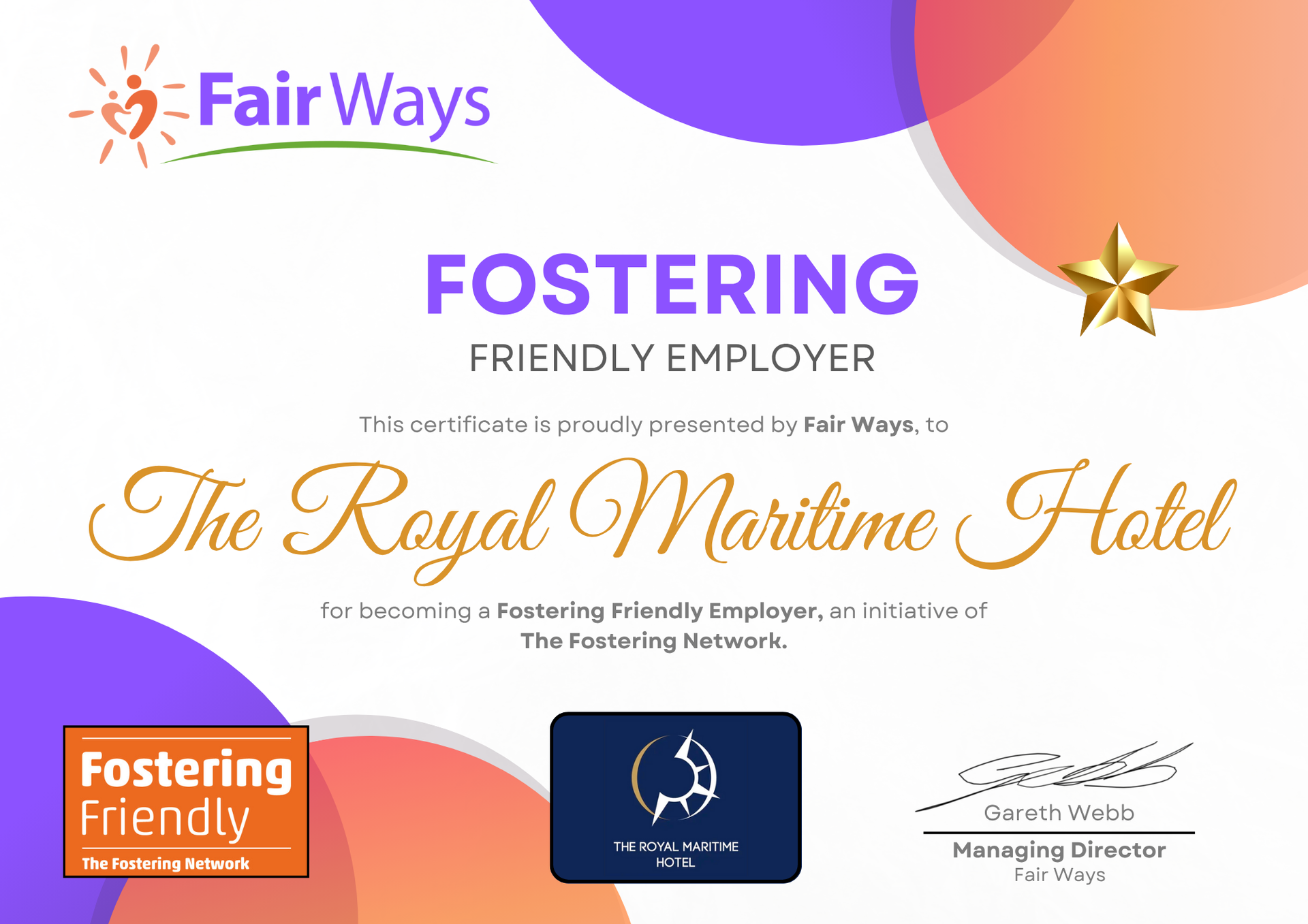Fostering at Weddings at Royal Maritime Hotel in Portsmouth Hampshire