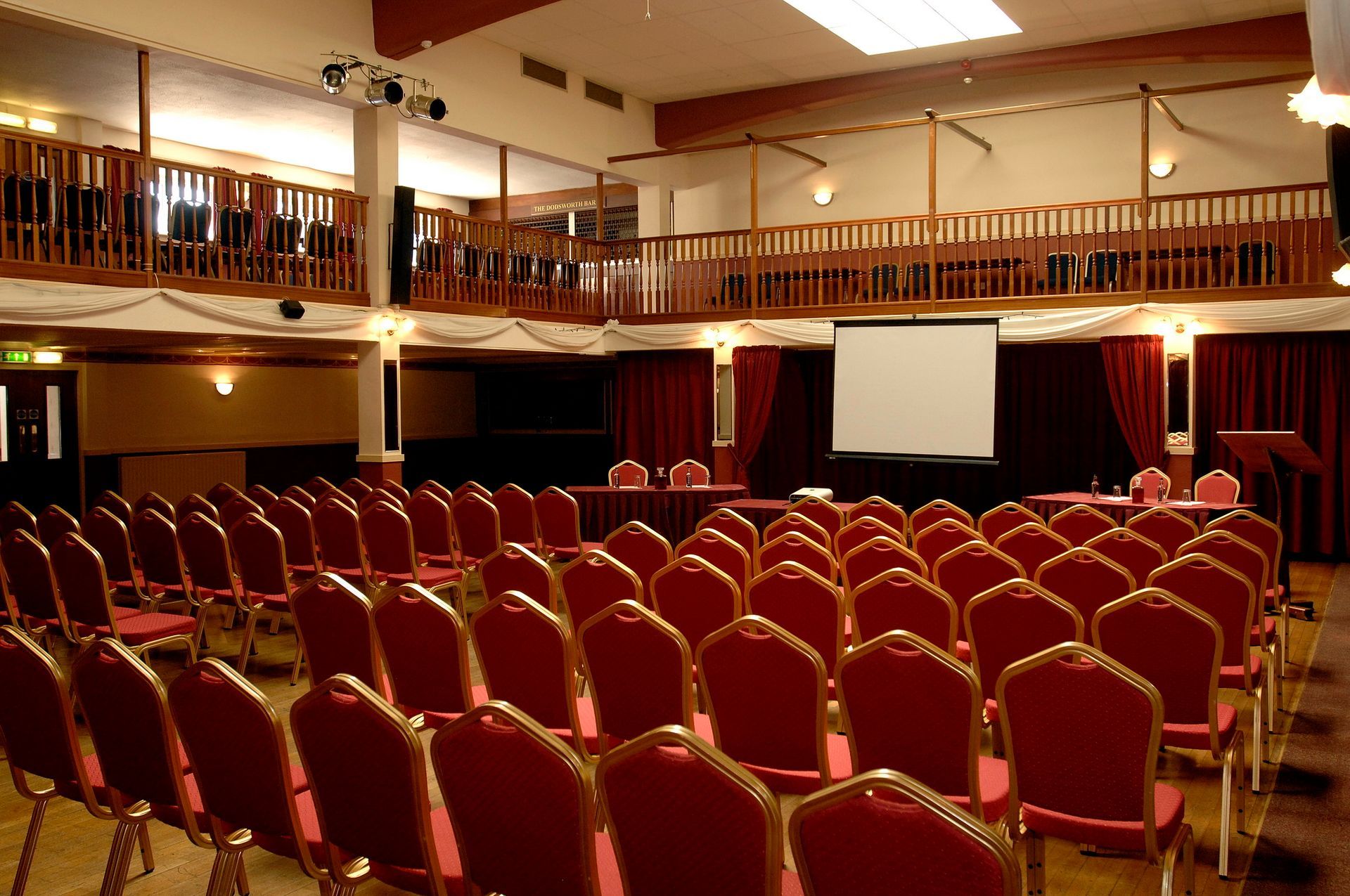 The Trafalgar Ballroom at the Royal Maritime Hotel, Portsmouth