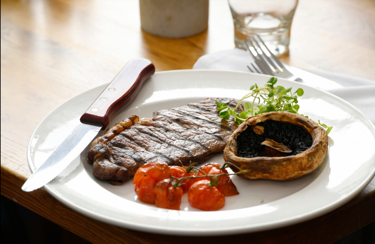 Steak night at the Royal Maritime Hotel, Portsmouth