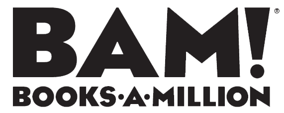 BAM! Books-A-Million black logo on a white background