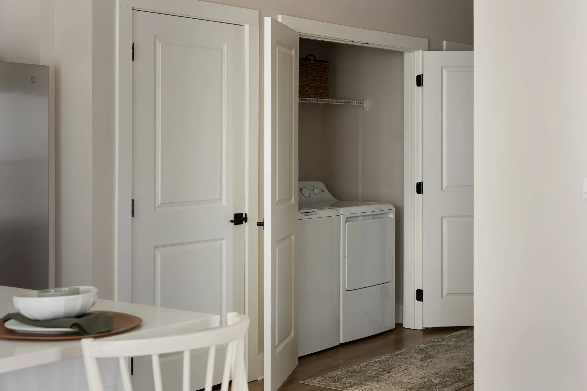 In-unit washer and dryer