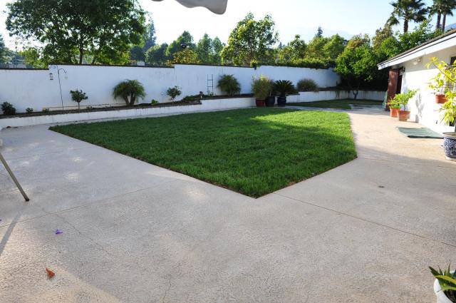 Residential Home With Landscaping — Mira Loma, CA — Sneve Bobcat Service
