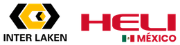 Un logo para heli mexico e inter laken