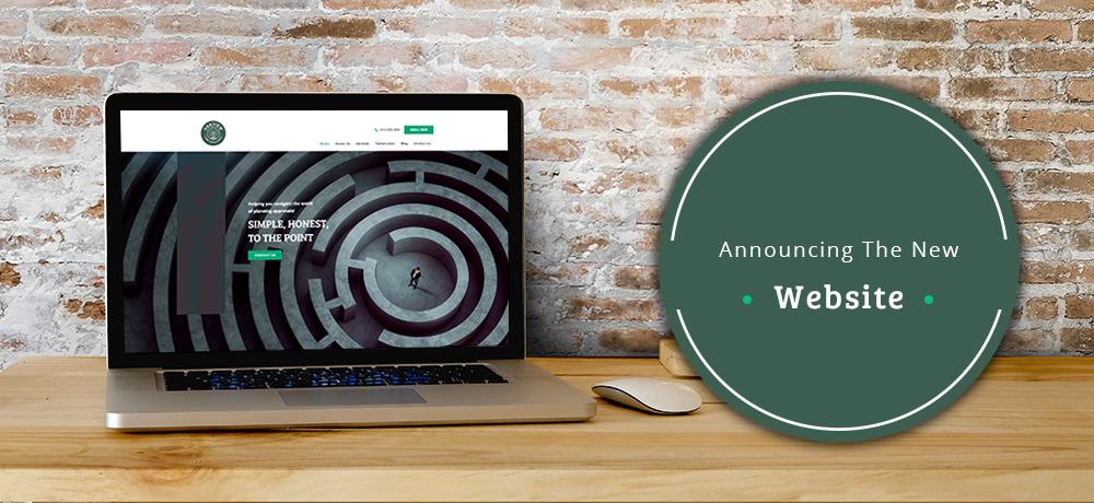 New website announcement banner New website announcement banner