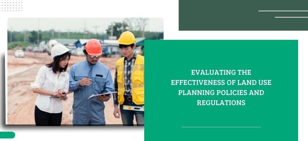 Effectiveness of land use planning banner Effectiveness of land use planning banner