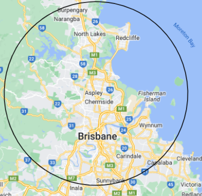 A Map Of Brisbane With A Circle Around It – Margate, QLD - Ocean Breeze Dry Cleaners A Map Of Brisbane With A Circle Around It – Margate, QLD - Ocean Breeze Dry Cleaners