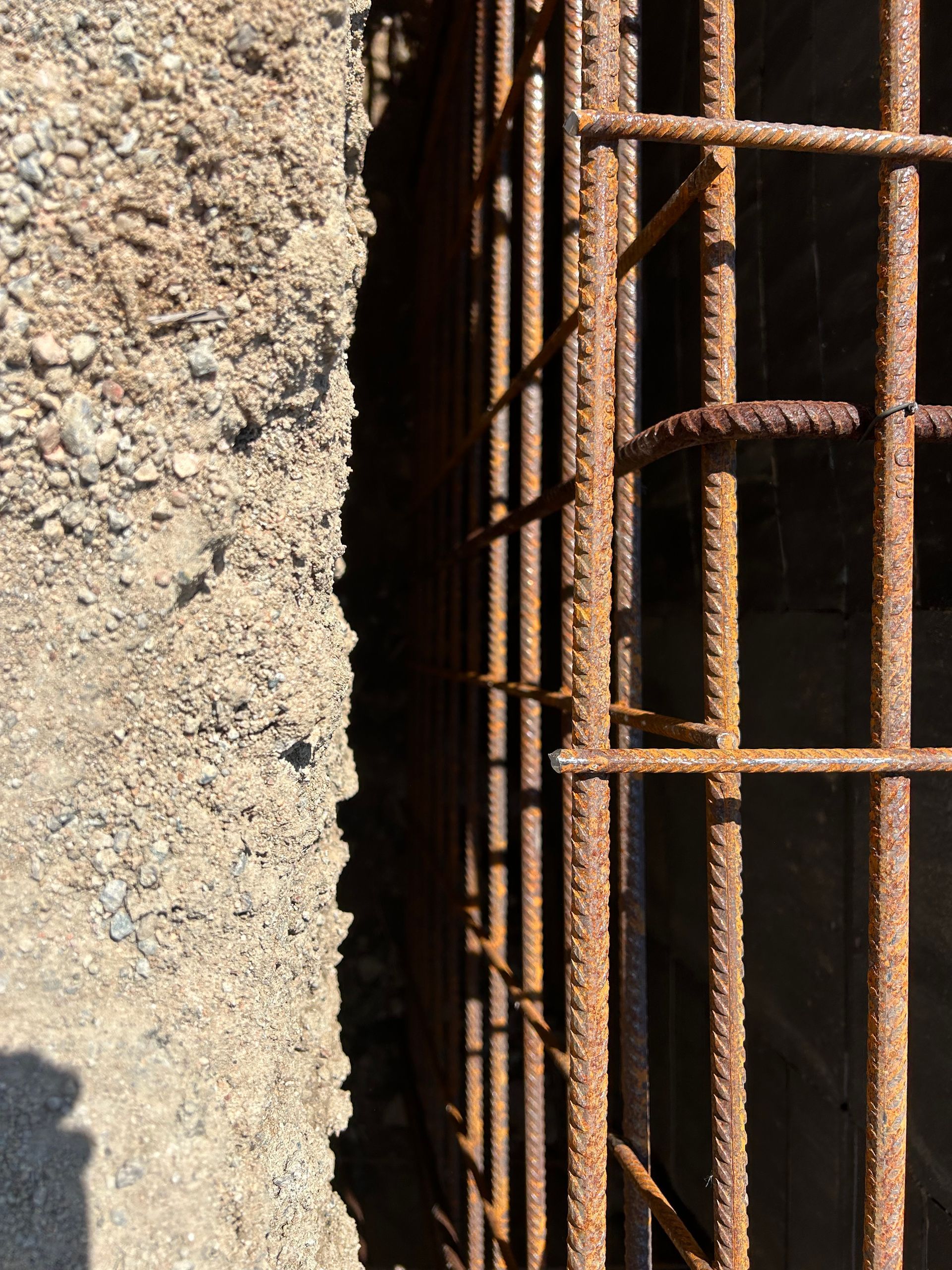 Large Concrete Foundation Being Built On A Construction Site — Diamond Concreting In Mount Low, QLD