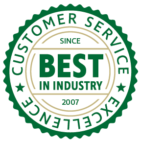 The Best in Industry - Customer Service Logo