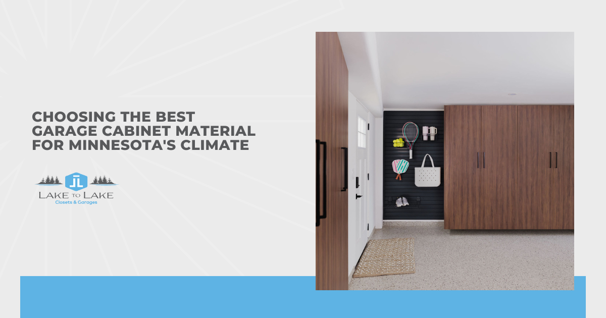 Choosing the Best Garage Cabinet Material for Minnesota's Climate