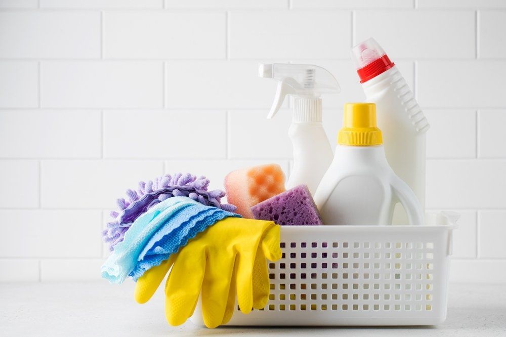 A full range of janitorial supplies
