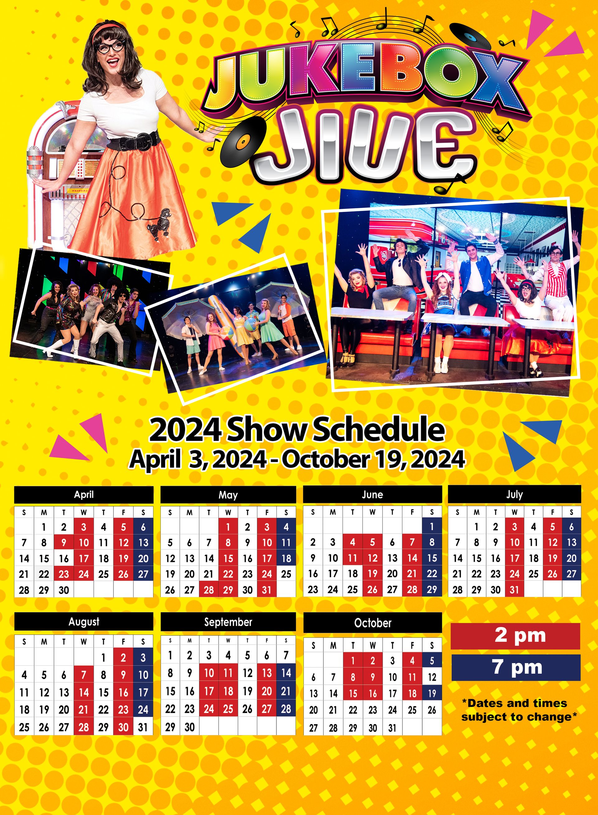 Calendar Magic & Wonder Dinner Theater Paradise, PA