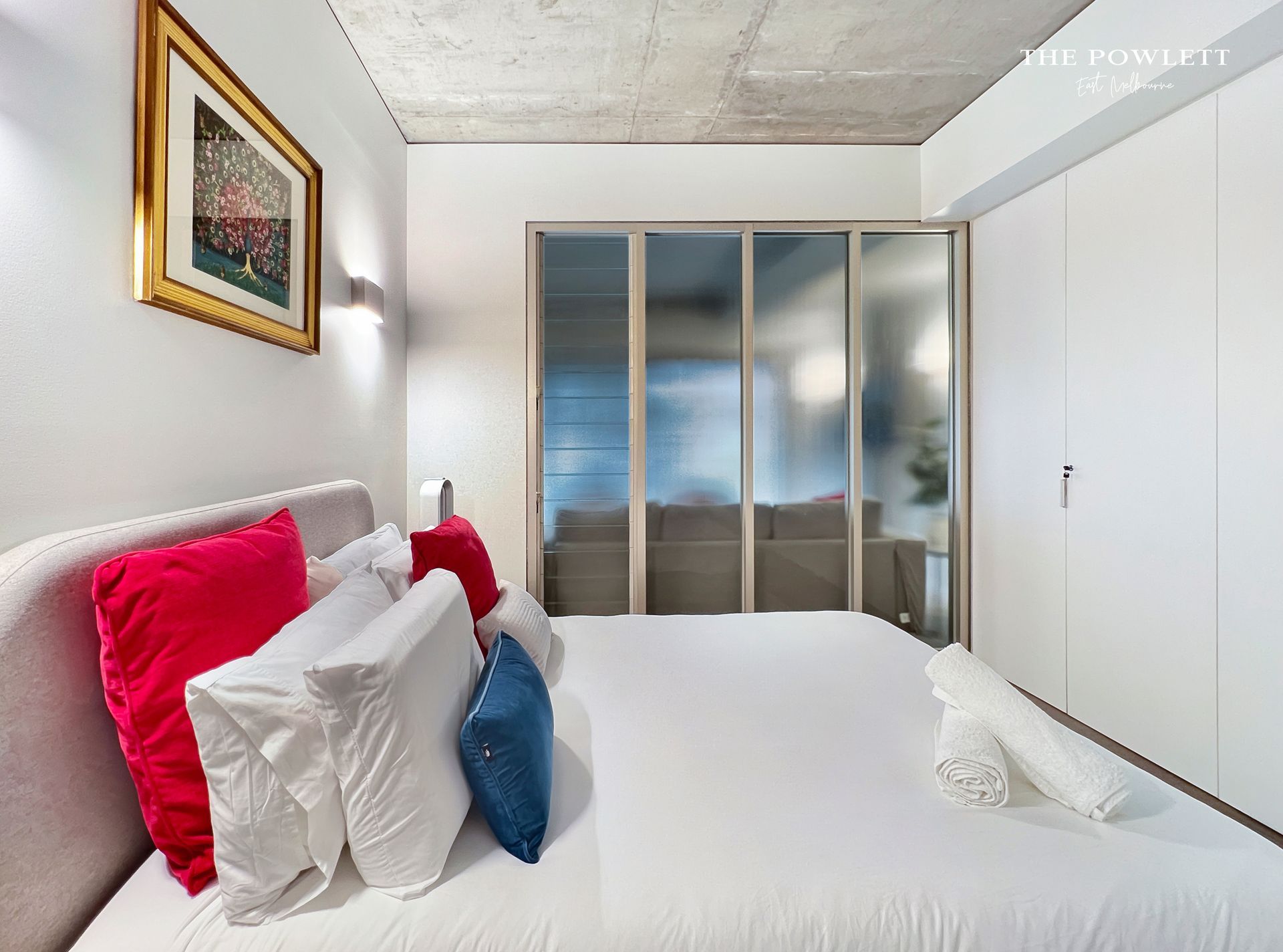 The Powlett East Melbourne Apartment Bedroom
