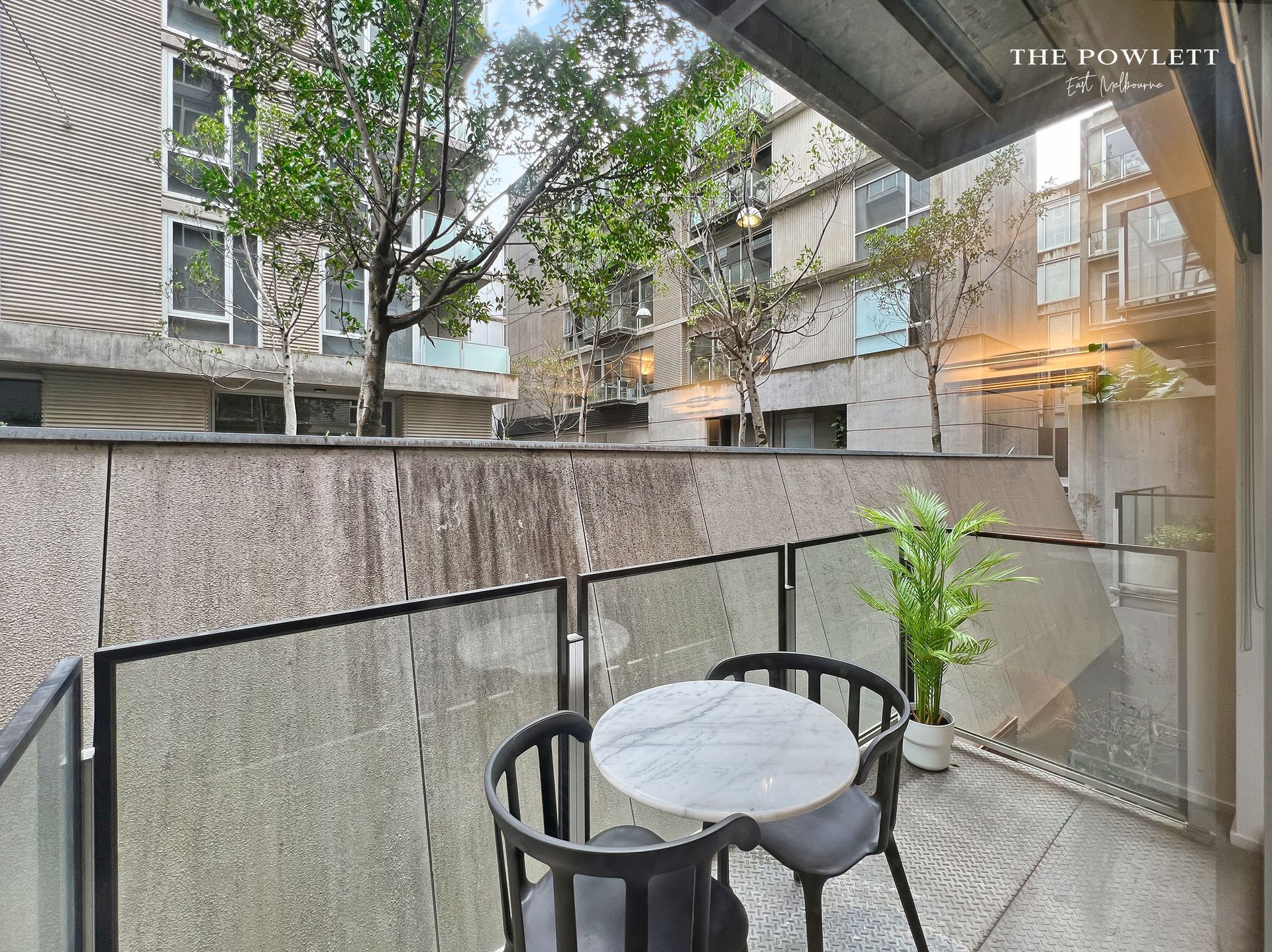 The Powlett Balcony East Melbourne
