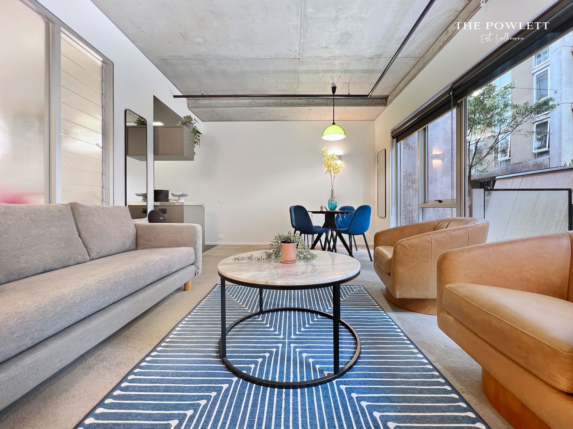 The Powlett East Melbourne Living Room

