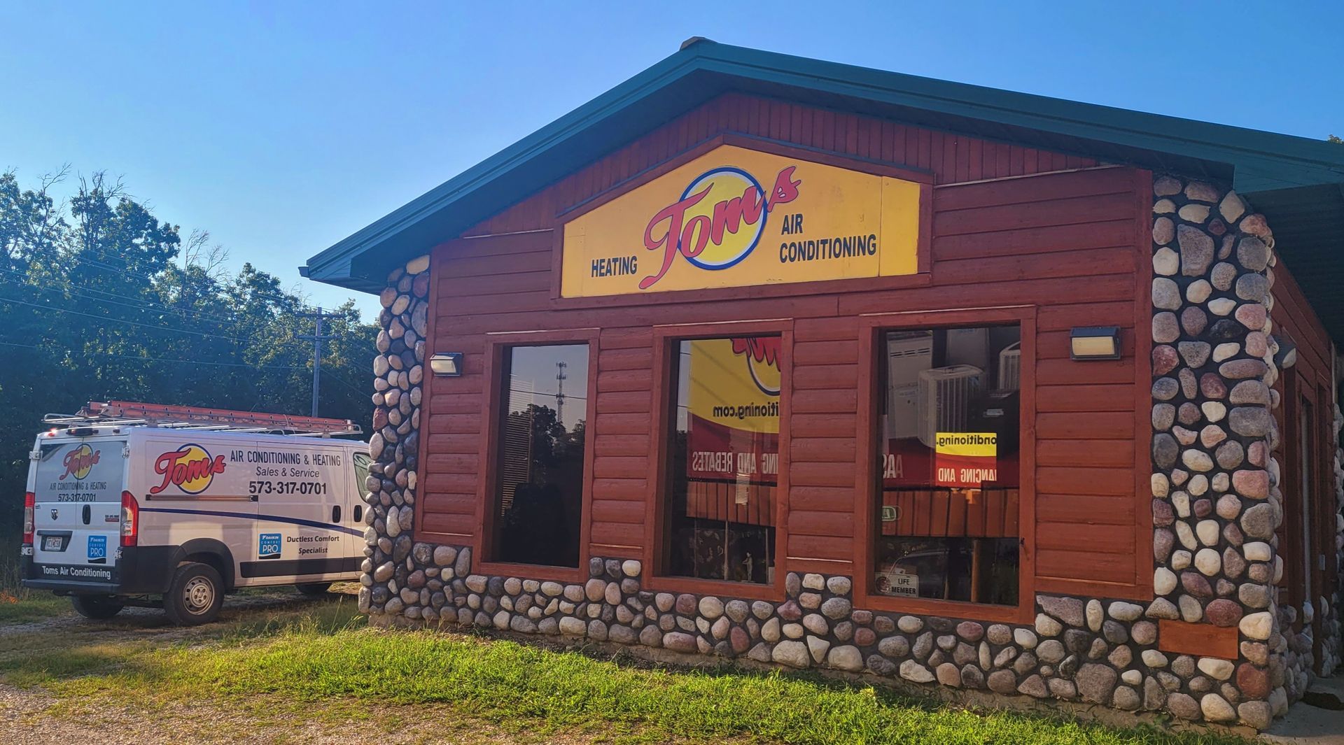 Tom's Air Conditioning and Heating location serving Southwest Missouri homeowners