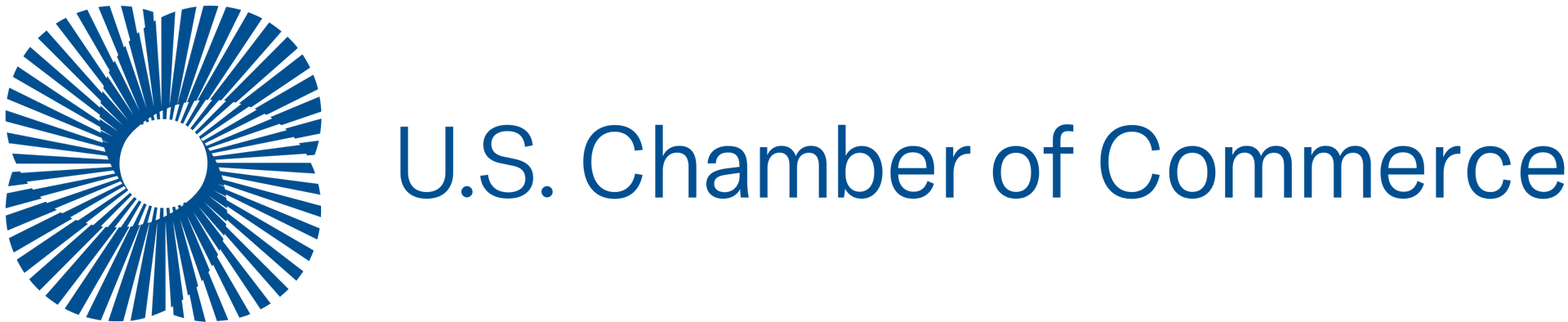 U.S. Chamber of Commerce logo with a blue, concentric circle design and text.