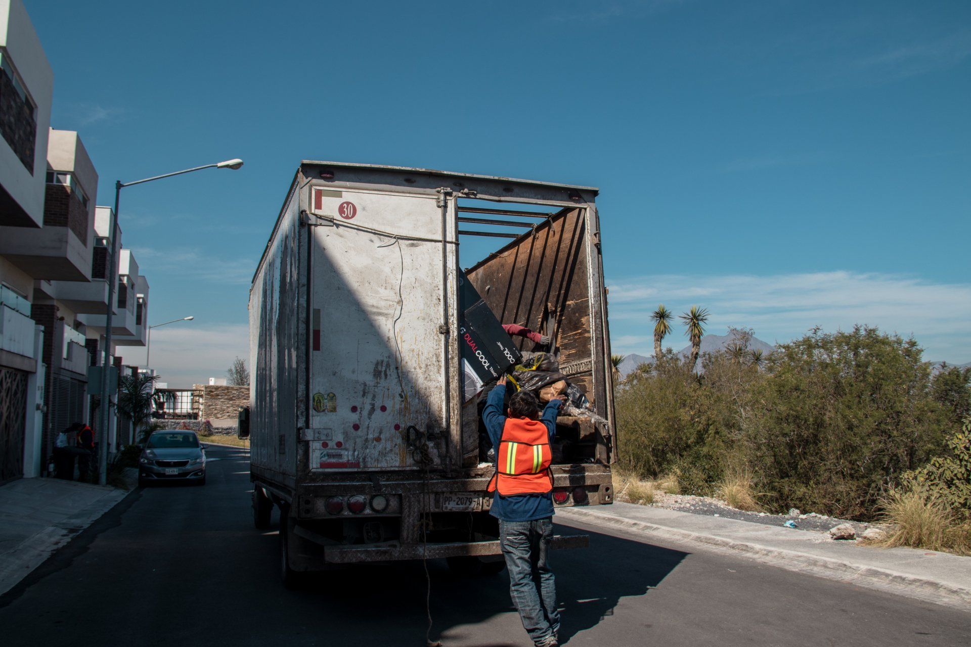 recolección de basura para oficinas