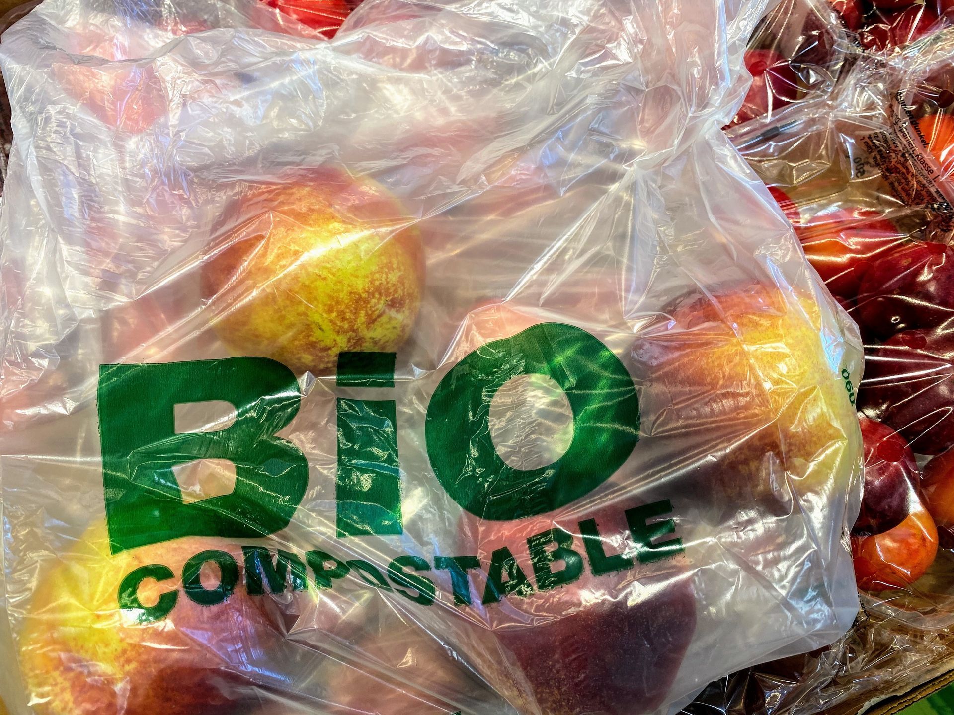 bolsa biodegradable para deducir de huella plástica
