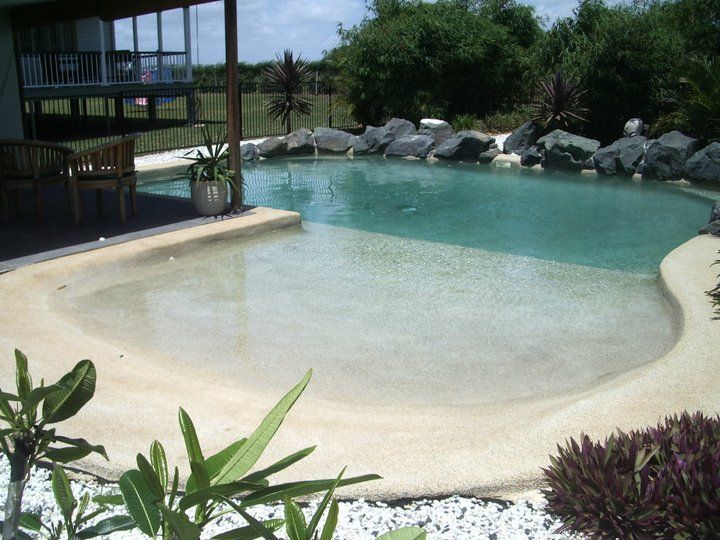 Beach Like Pool — Bundaberg, QLD — JJ's Pools & Spas