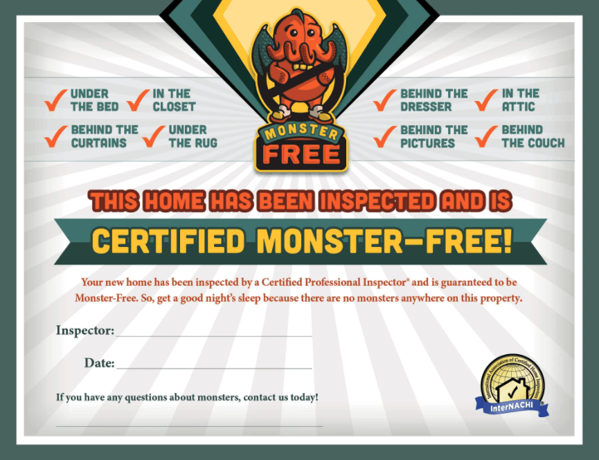 Monster Inspection, Wild Blue Home Inspections
