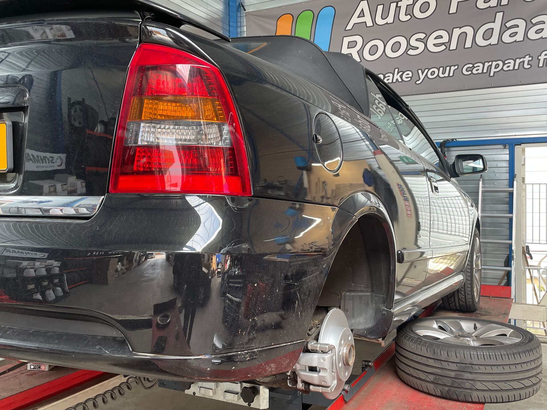 Versleten remschijven Opel Astra G Cabrio