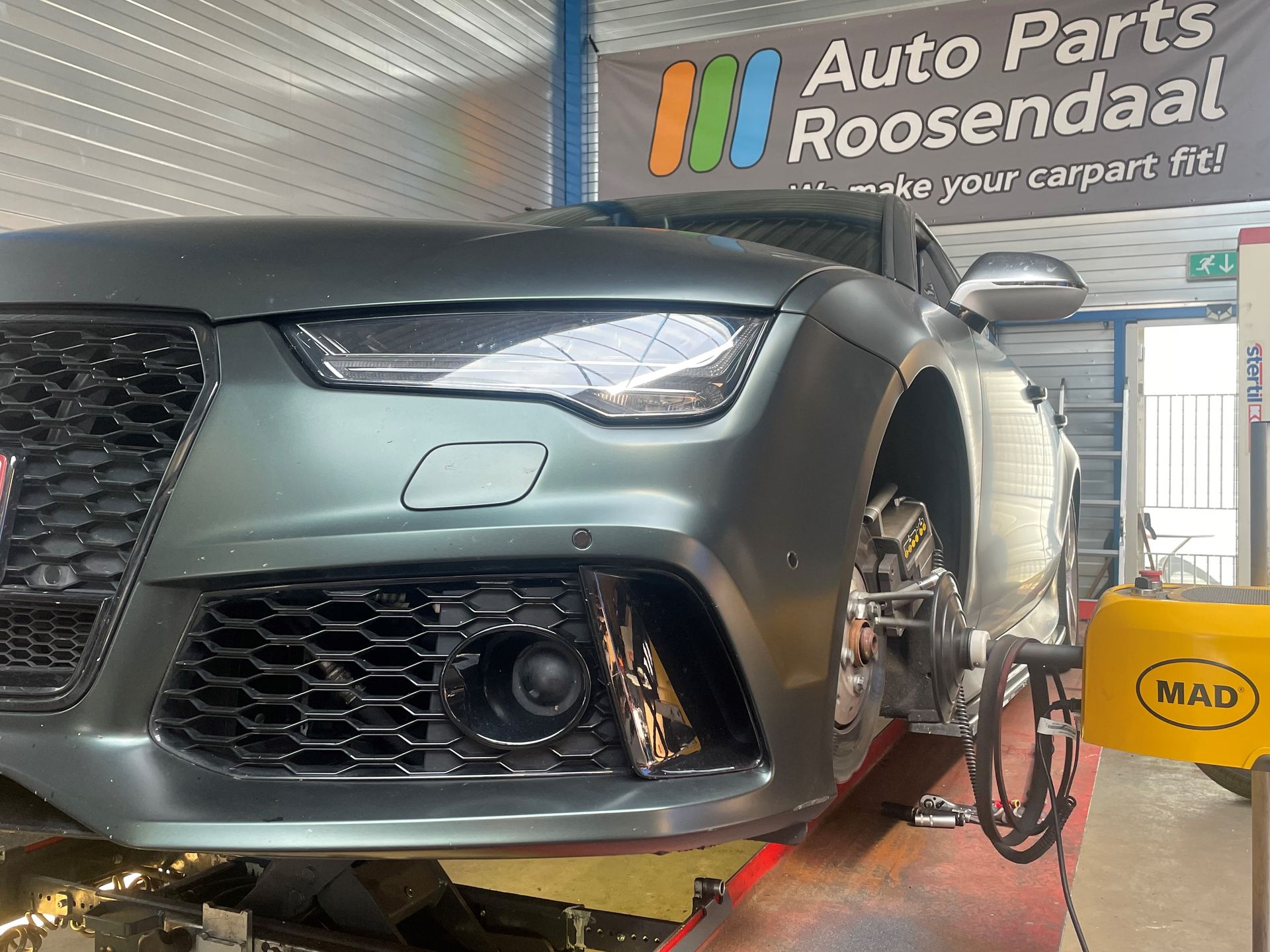 Kromme remschijven Audi A7
