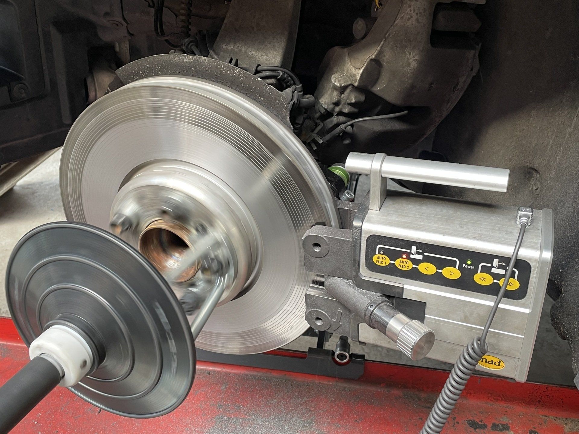 Remschijven afdraaien BMW F10 530d