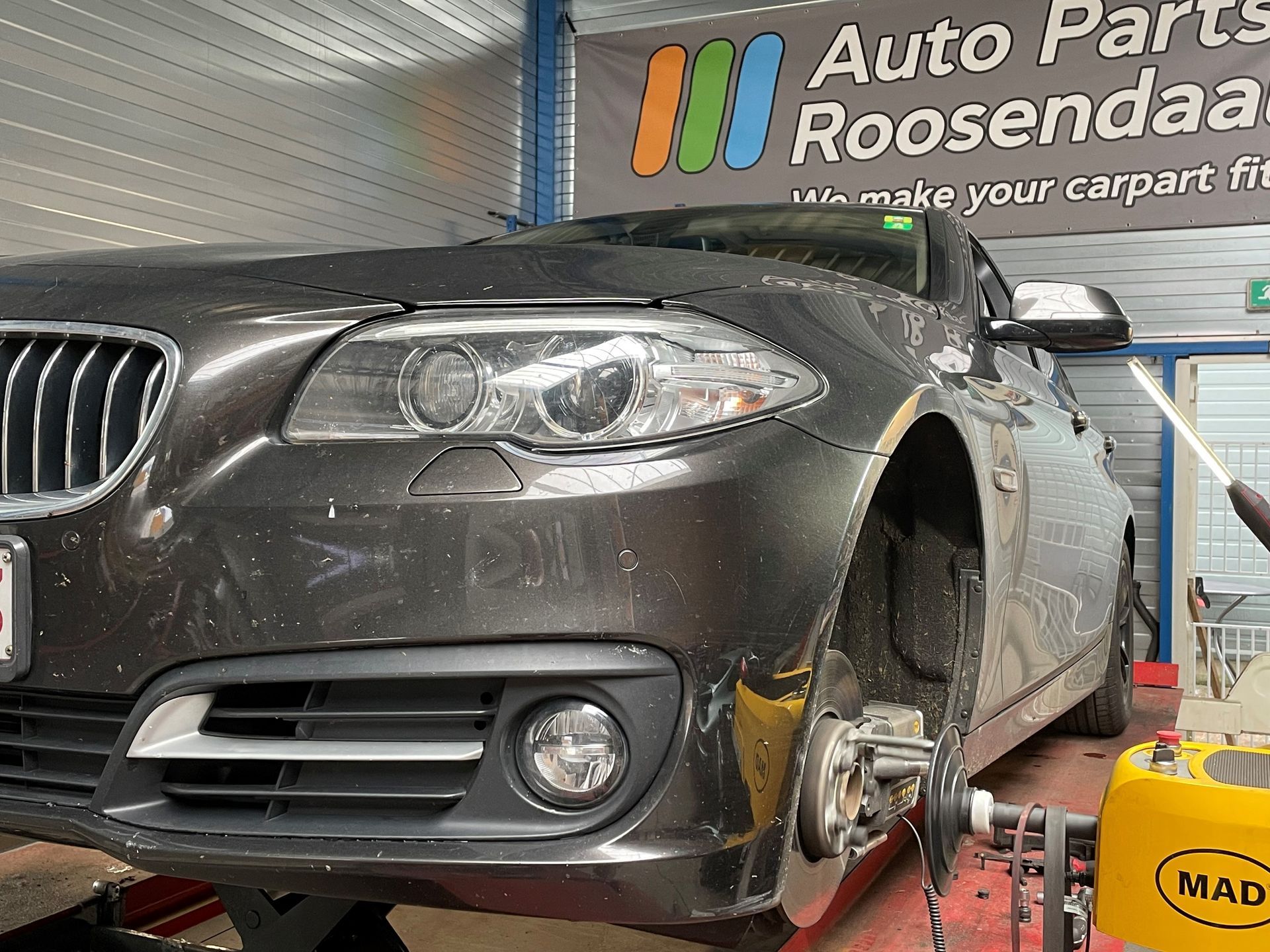 BMW F10 kromme remschijven