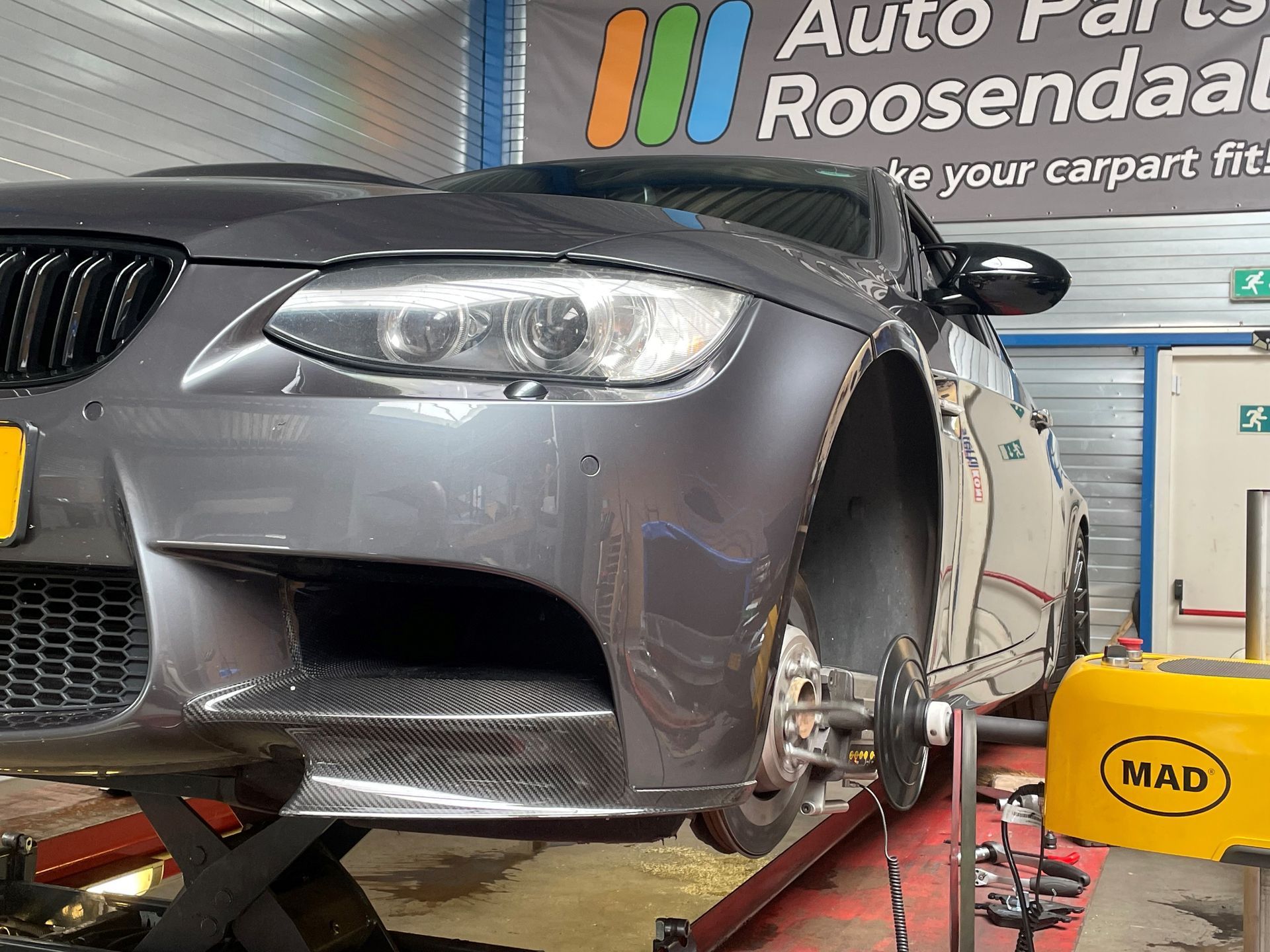 Kromme remschijven BMW M3 E92