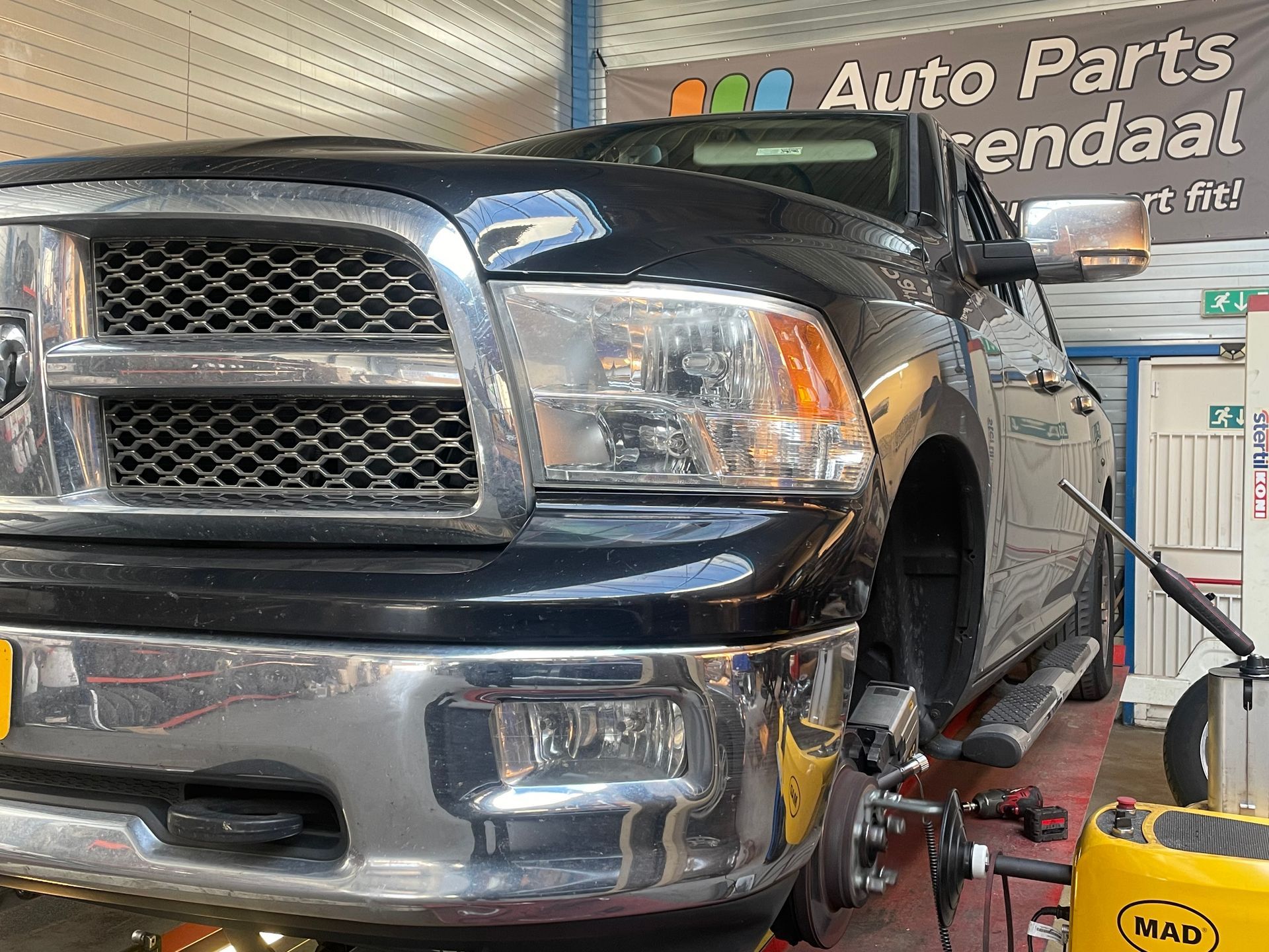 Remschijven afdraaien Dodge Ram 1500