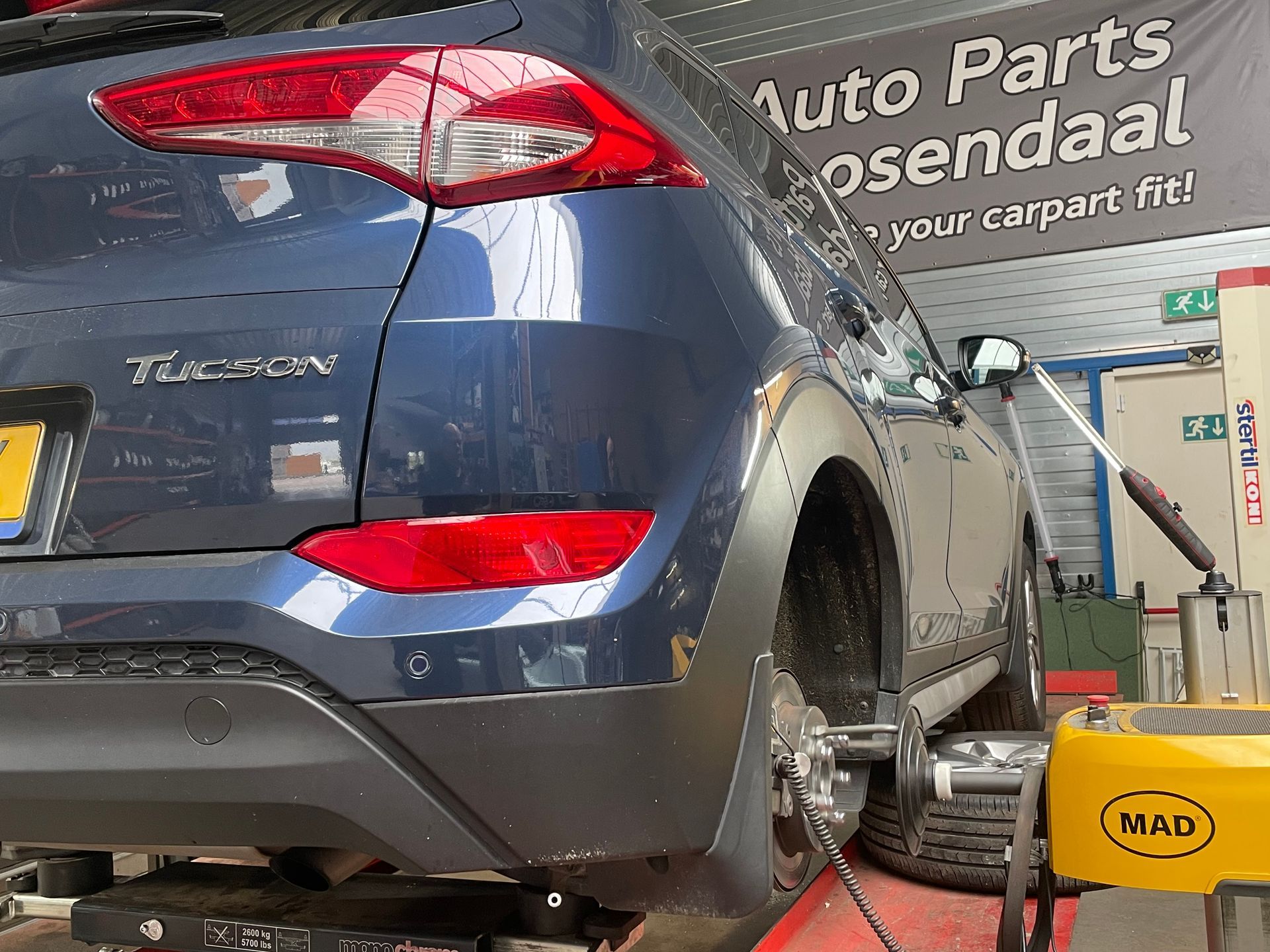 Roest remschijven Hyundai Tucson