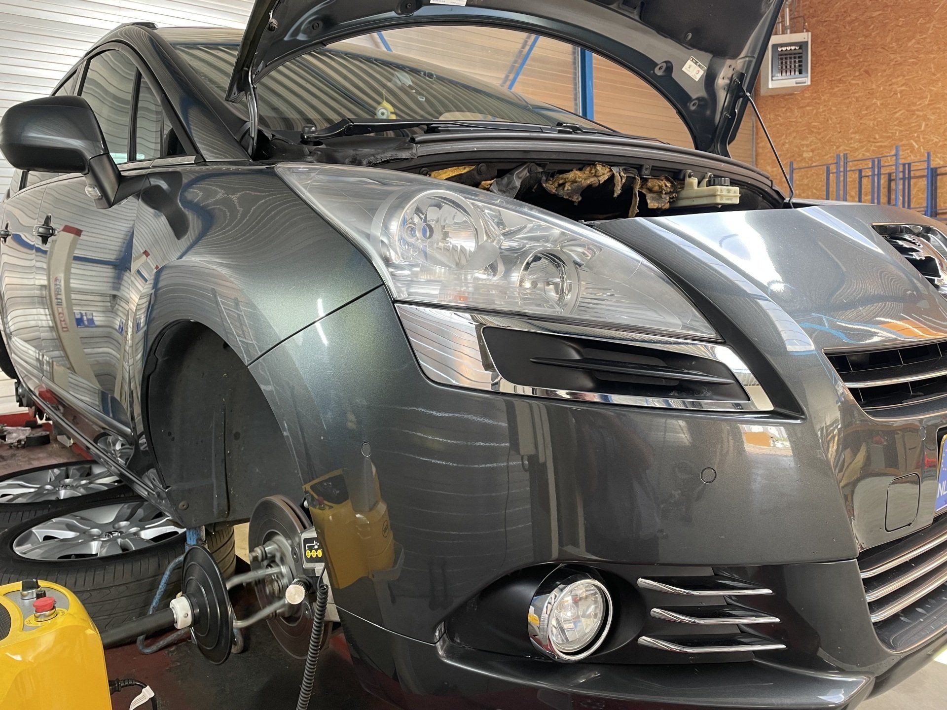 Kromme remschijven Peugeot 5008