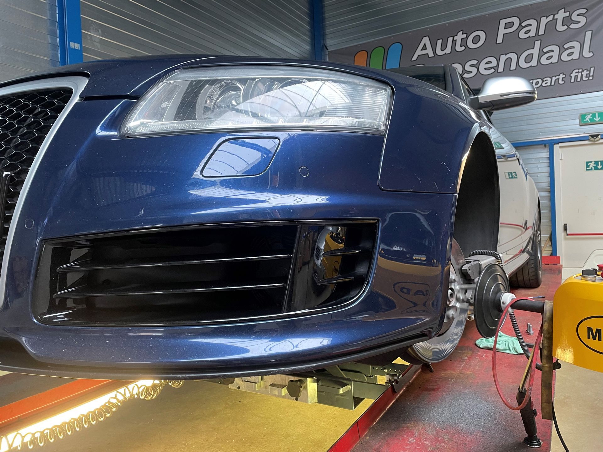 Kromme remschijven Audi RS6 C6